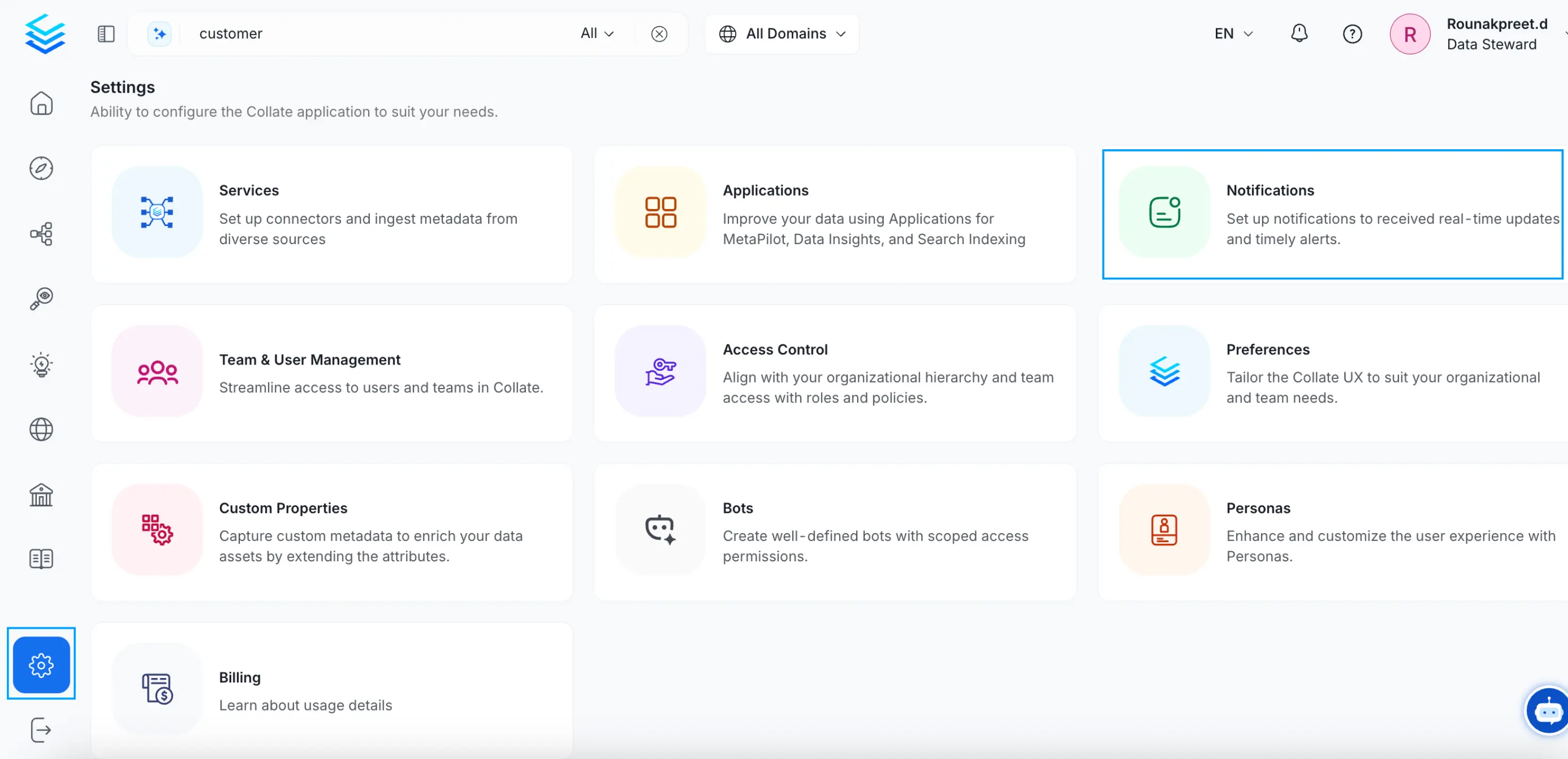 Add Notifications for Change Events